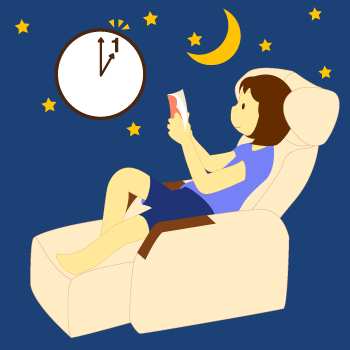 深夜1時以降も在館されている方